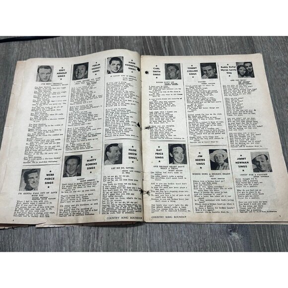 Country Song Roundup No. 38 Magazines Paperback 1955 - Picture 3 of 5